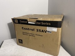 JBL Control 25AV-WH Speaker Pair – White – New