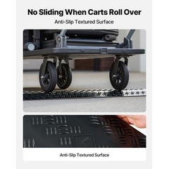 Uimoso Durable Drop-Over Cable Protector Ramp Floor Cords, Supports 17500 lbs