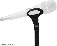 LINCO Adjustable Microphone Mic Stand with Clamp-On Rack Tray & Carrying Bag