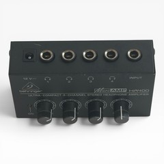Behringer MicroAmp HA400 4-Channel Stereo Headphone Amplifier – No Power Cord