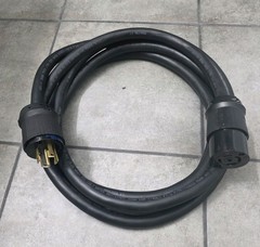30A Elite Core 5/10 AWG Quality Power Cable 10 ft L21-30 HBL 2811BK/2813BK