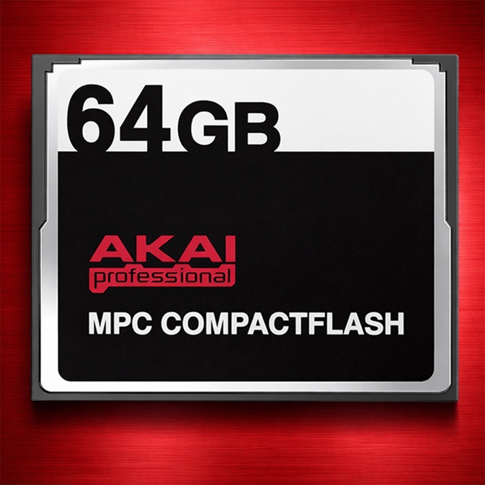 Akai 64GB CompactFlash CF Card for MPC 5000, MPC 4000, MPC 1000 & 2500 JJOS