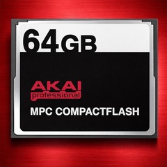 Akai 64GB CompactFlash CF Card for MPC 5000, MPC 4000, MPC 1000 & 2500 JJOS