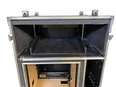 Case Craft W/12RU Rack Compartment & (4) Exterior Rigging Points #17477 (One)THS