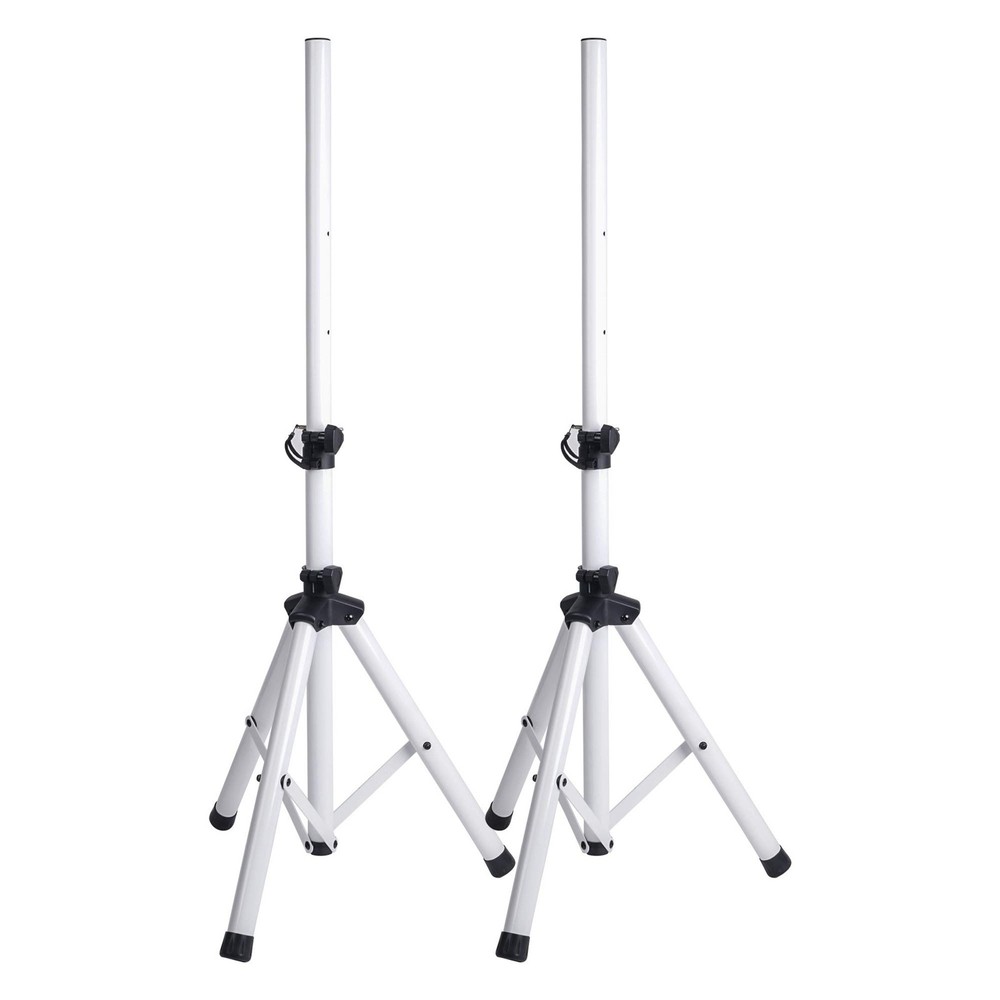 Sound Town 2-Pack Universal Tripod Speaker Stands with Adjustable Height, 35mm C