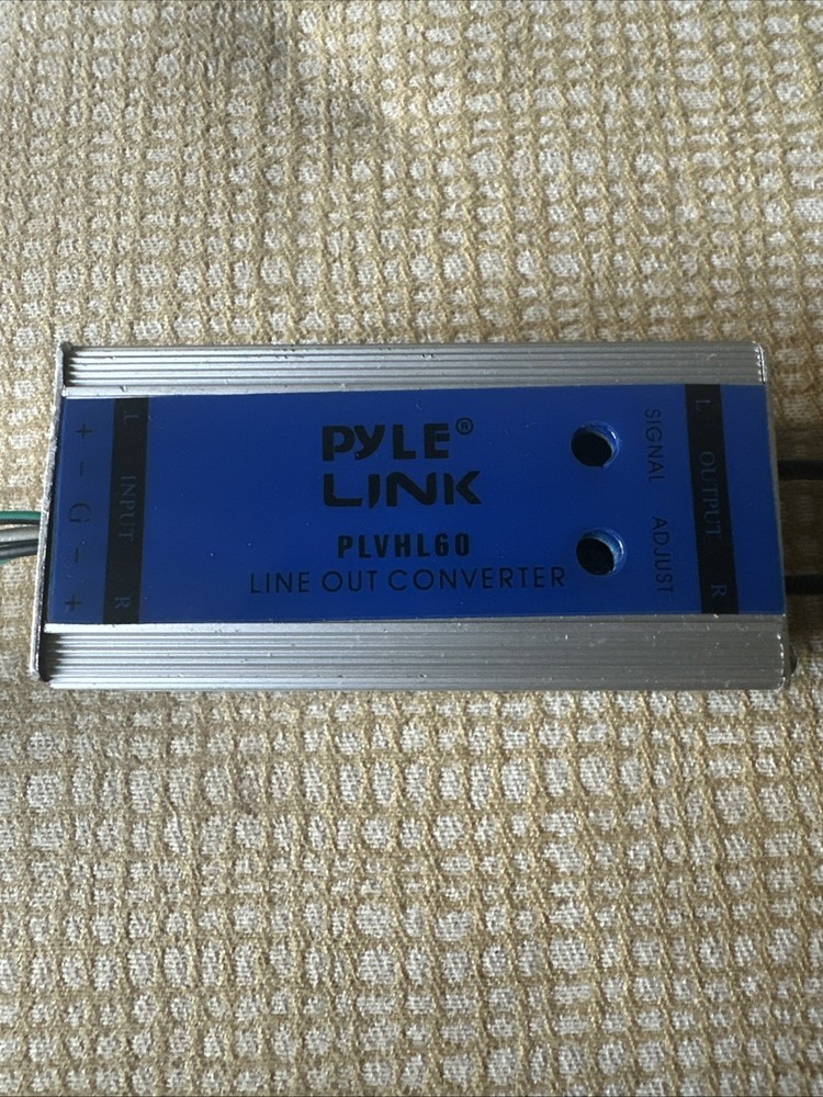 Speaker Wire To RCA Line Out Converter – PYLE LINK – PLVHL60