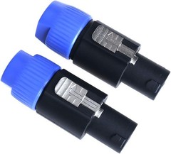 4 Pole Speakon Connectors Audio Speaker Plug Twist Lock 4 Pole Speaker Plug USA