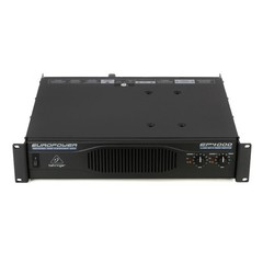Behringer EP4000 4000W Professional Stereo Power Amplifier with XLR Mic Cables