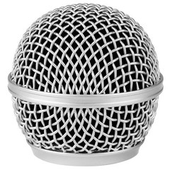 Talent DM-RG Universal Steel Mesh Replacement Microphone Grille – Gray