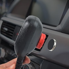 Magnet CB Mic Holder Portable Vehicle Mic Clip Mount For Mobile Radio Speaker
