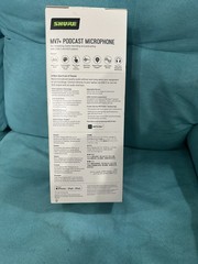 Shure MV7+ Hybrid Podcast Microphone – White