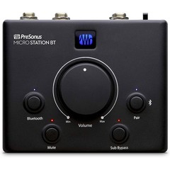 PreSonus MicroStation BT 2.1 Monitor Controller with Bluetooth (Demo Deal)