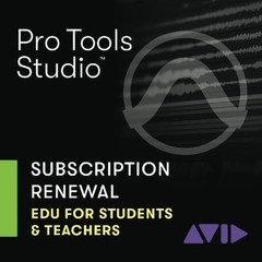 Pro Tools – Studio 1-Year Subscription RENEWAL – Student/Teacher (Ed – Educatio