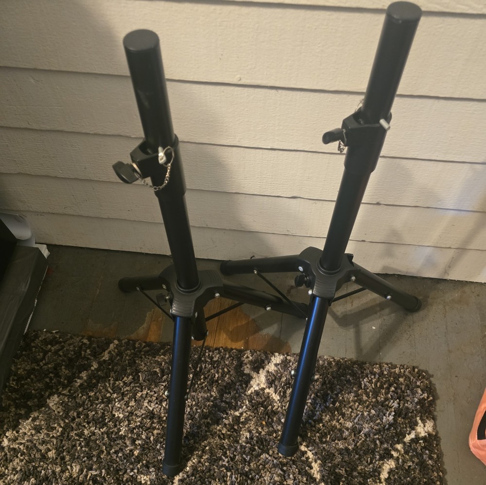 heavy-duty metal tripod stand