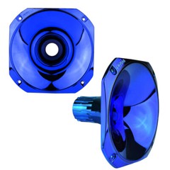 4x PRV Audio WGP14-25 BLUE CR-S 1″ Exit Waveguide 1in. Driver Screw-on Pro Horn
