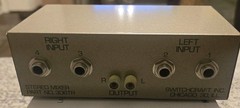 Vintage Switchcraft 306 TR Stereo/Mono Transistor Based Battery Operated Mixer