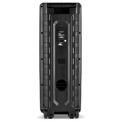Portable Dual 10″ Bluetooth Party Speaker Woofer Heavy Bass Sound System w/ Mic