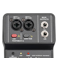 Pro 2/8 Channel Bluetooth Live Sound Card Studio Audio Mixer Mixing Console USB