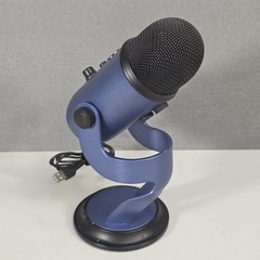 Blue Yeti USB Desktop Microphone Blue Mute Switch Adjustable Gain Condenser VG