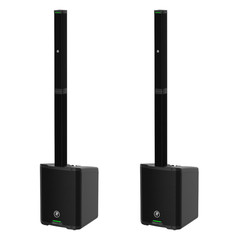 2x Mackie SRM Flex Powered Column Array Speaker/Active Sub Subwoofer (Pair)