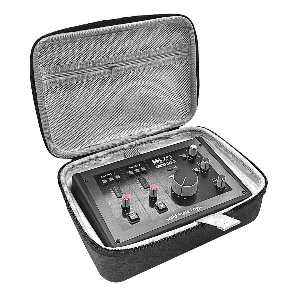 Musiin Hard Shell Case Compatible with SSL 2 or 2+ and SSL2 MKII and 2+ MKII …