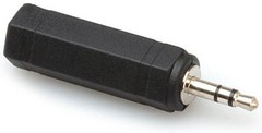 HOSA GMP-386 Mono-Stereo Cable Connector Adaptor – 1/4″ TS to 3.5 mm TRS