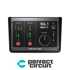 Solid State Logic SSL1 2-in / 2-out USB-C AUDIO INTERFACE DEMO PERFECT CIRCUIT