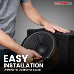 5Core 15″ Subwoofer Speaker 450W MAX 8Ohm Replacement Audio PA DJ Sub Woofer