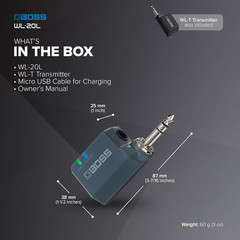 WL-20L | Compact Wireless Instrument System | Plug-And-Play Wireless System for