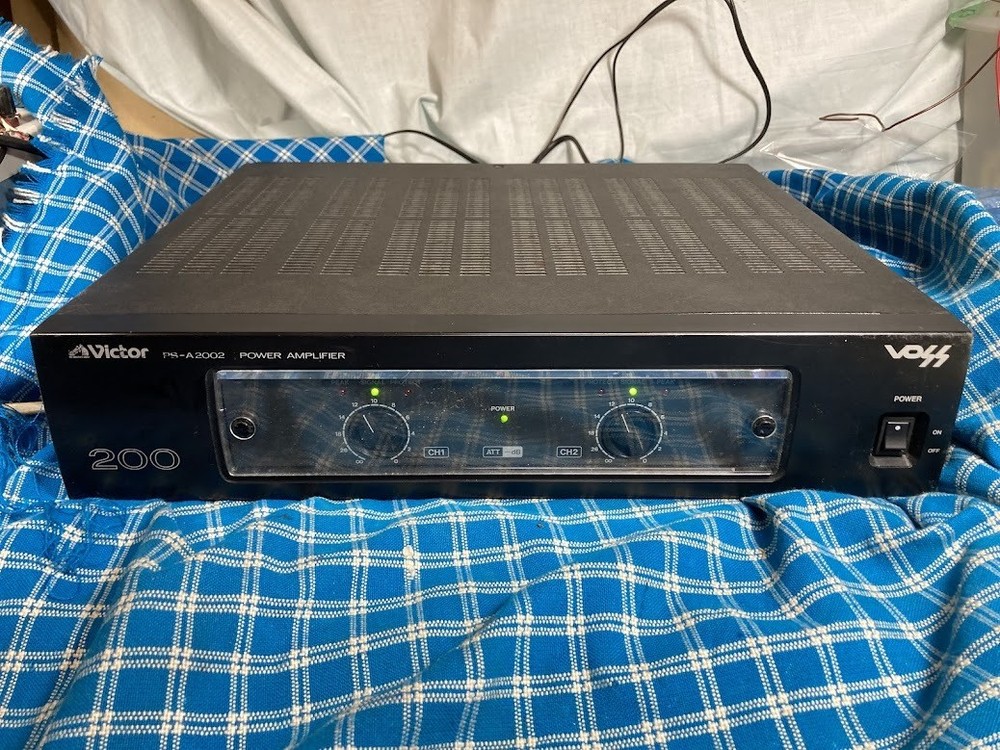Victor Voss Ps-a2002 Power Amplifier 3 Months Old