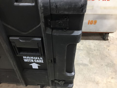 Flight Case: Dimensions: Length 37in Height 26in Width 27in Frame inside See Des