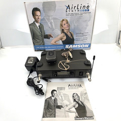 Samson AR300 Receiver & AL300 Beltpack Transmitter AirLine Synth