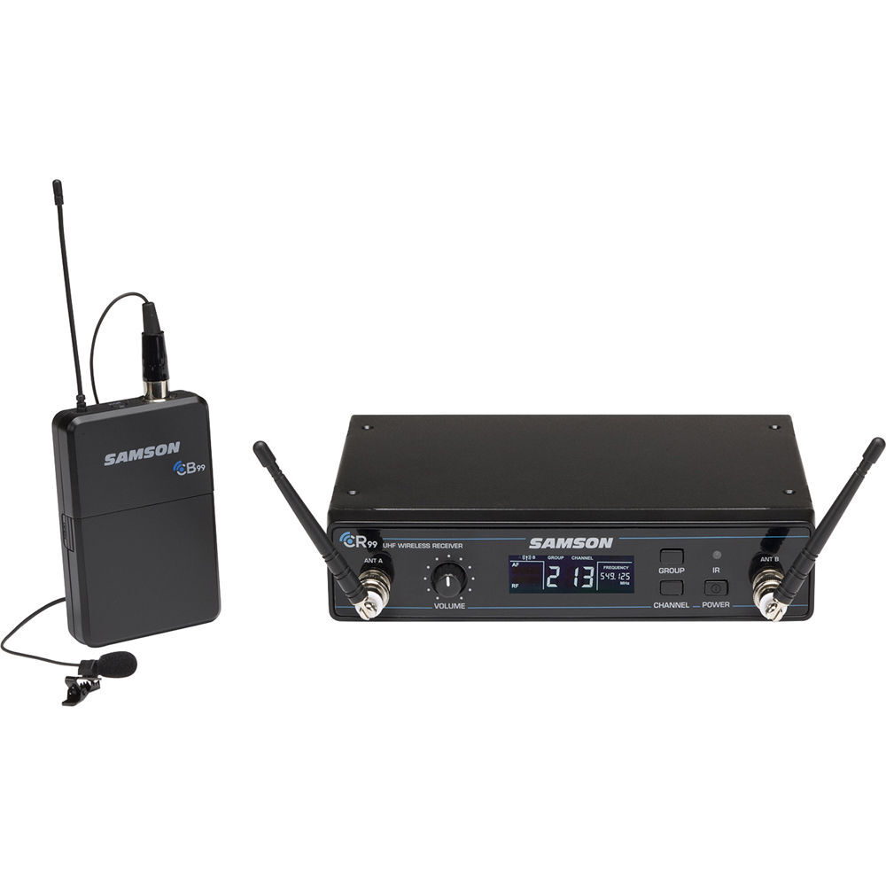 Samson Concert 99 Frequency-Agile UHF Wireless System (K: 470-494 MHz)