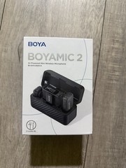 BOYA BOYAMIC 2 Wireless Microphones for iPhone 15-16/Android/PC/Camera