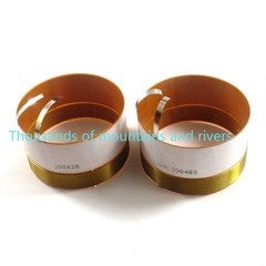 2pcs /lot Pure Aluminium Wire voice coil for JBL 2226H,JBL 2226 Woofer 8 ohms