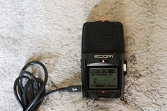 Zoom H2n Portable Digital Audio Recorder w/ Built-In Microphones, AC Power Cable