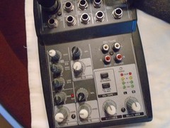 Complete Professional Audio Setup (Mixer, Headphones, and Microphone)