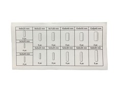 60 pc Keystock Bar Assortment Lock Pulleys Gears Square Key Stock Keyway Set …
