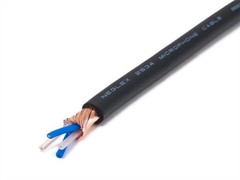 1FT to 25’FT Mogami 2534 Neutrik Gold 1/4 Stereo to 2-1/4 L-R Star Quad Cable