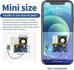 Module – 16MB Push Button Activated Sound with Speaker, Blue-1 PC