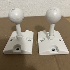 Pair Of JBL 179-00002-00 179-00002-01 Ball Mounts for Control 25 and 28 Speakers