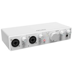 Arturia MINIFUSE-2-WHITE Flexible Dual Audio Recording Interface in White