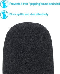 SUNMON Foam Mic Windscreen for Fifine K669, T669, Pop Filter Wind Cover