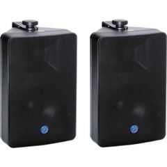 Atlas Sound SM52T-B, 5.25″ 2-Way All-Weather Surface speaker – 1 Pair New Black