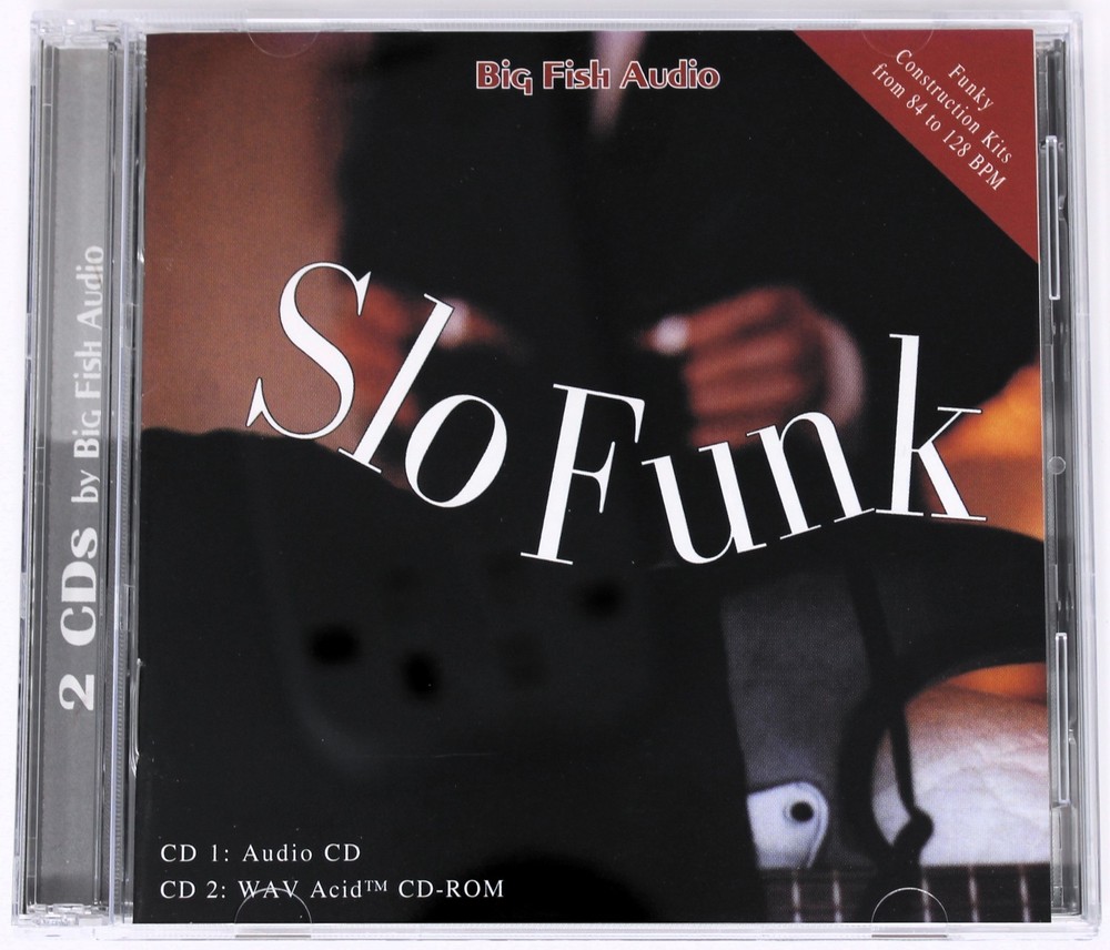 Big Fish Audio Slo Funk Sample Library/Sound Library/Sampling Double CD