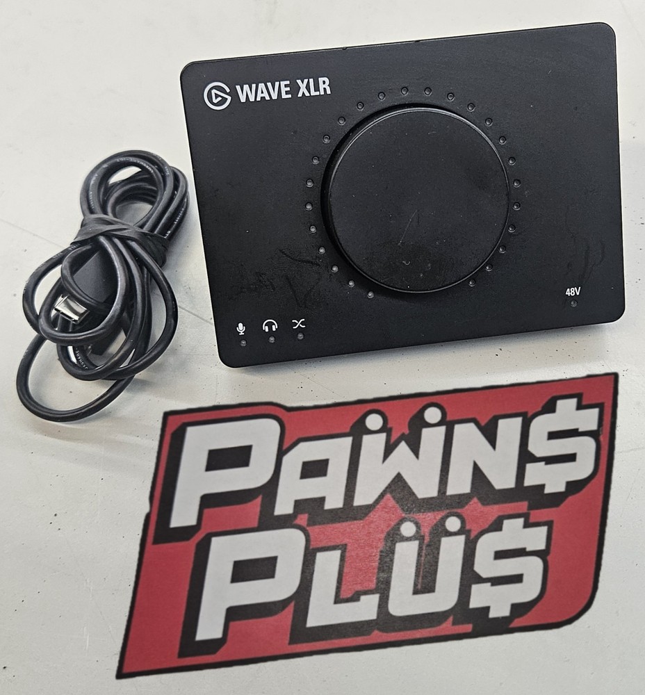 Elgato Wave XLR Microphone Interface Digital Mixing Solution Audio for Streaming