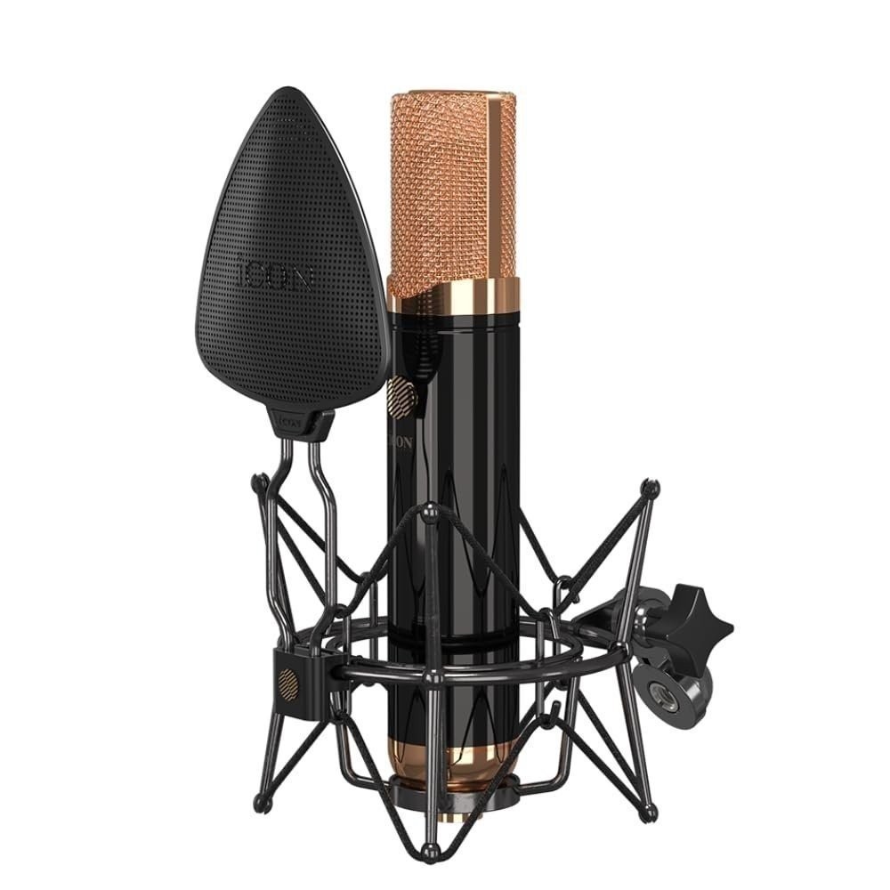 iCON Pro Audio Space 251 Tube Microphone with Shock Mount – Large Diaphragm…