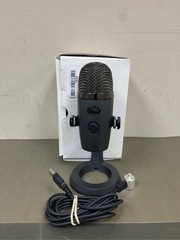 Blue Yeti Nano Premium USB Mic for Recording and Streaming (Blackout)