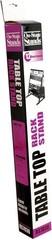 Versatile 12-Space Black Rack Stand for Musicians