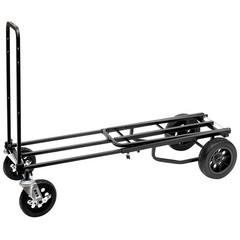 Rock N Roller R12STEALTH MultiCart All Terrain R Trac Wheels Stealth Black